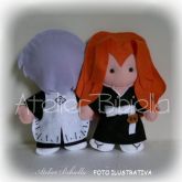 BLEACH PERSONAGEM 20 CM UNIDADE C/ SUPORTE
