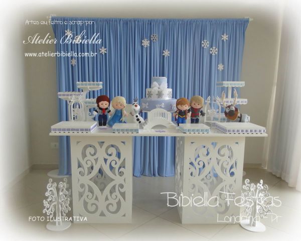 Bonecas Frozen Decoração - Locação