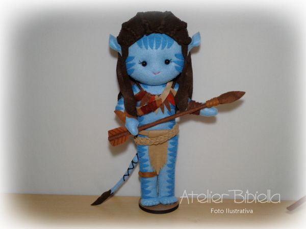 AVATAR KIT 2 PERSONAGENS TAM APROX 30 CM