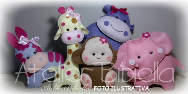 SAFARI ENFEITE MENINA 20 CM PARA DE PÉ UNIDADE