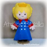 BONECO PRINCIPE OU AVIADOR  20 CM UNIDADE C/ SUPORTE