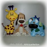 GIRAFA OU CÃO OU VACA 20 CM UNIDADE