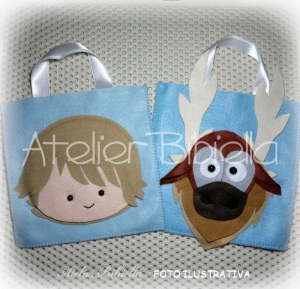 FROZEN SACOLINHA 20x20 UNIDADE