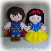 BRANCA DE NEVE PERSONAGEM 35 CM UNIDADE C/ SUPORTE