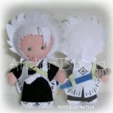 BLEACH PERSONAGEM 20 CM UNIDADE C/ SUPORTE
