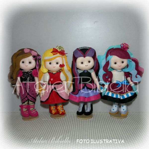 Ever After High Doll Set para meninas, conjunto original de